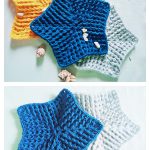 Easy Star Washcloth Free Crochet Pattern