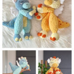 Ezzie Dragon Lovey Crochet Pattern