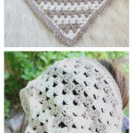 Granny Stripe Kerchief Free Crochet Pattern