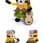 Hawaiian Minion Free Crochet Pattern