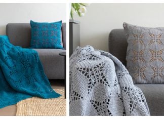 Lucky Star Blanket Free Crochet Pattern