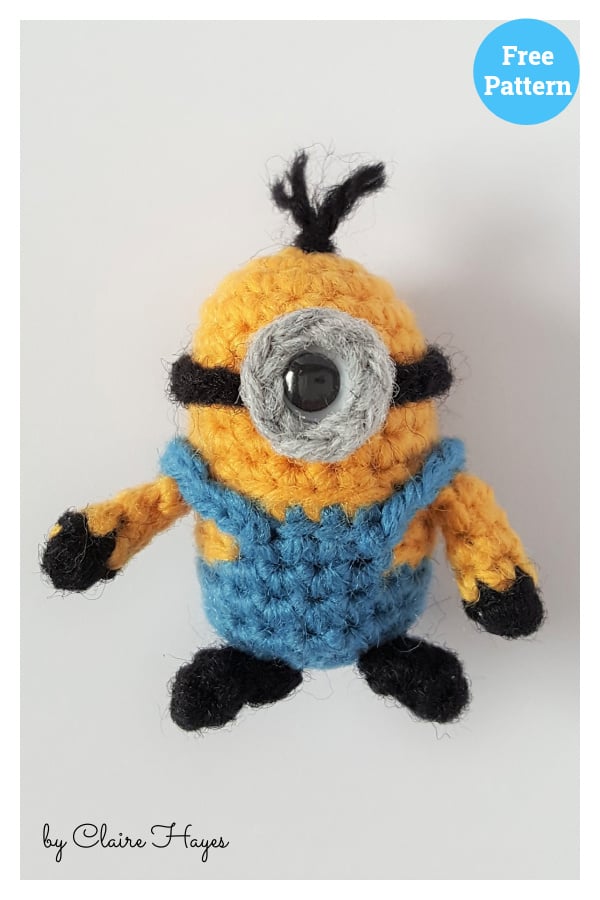 Mini Minion Free Crochet Pattern