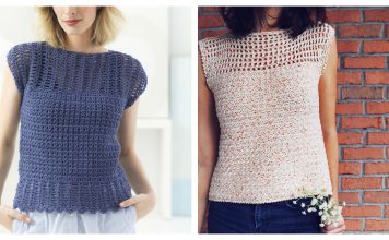 Openwork Top Free Crochet Pattern