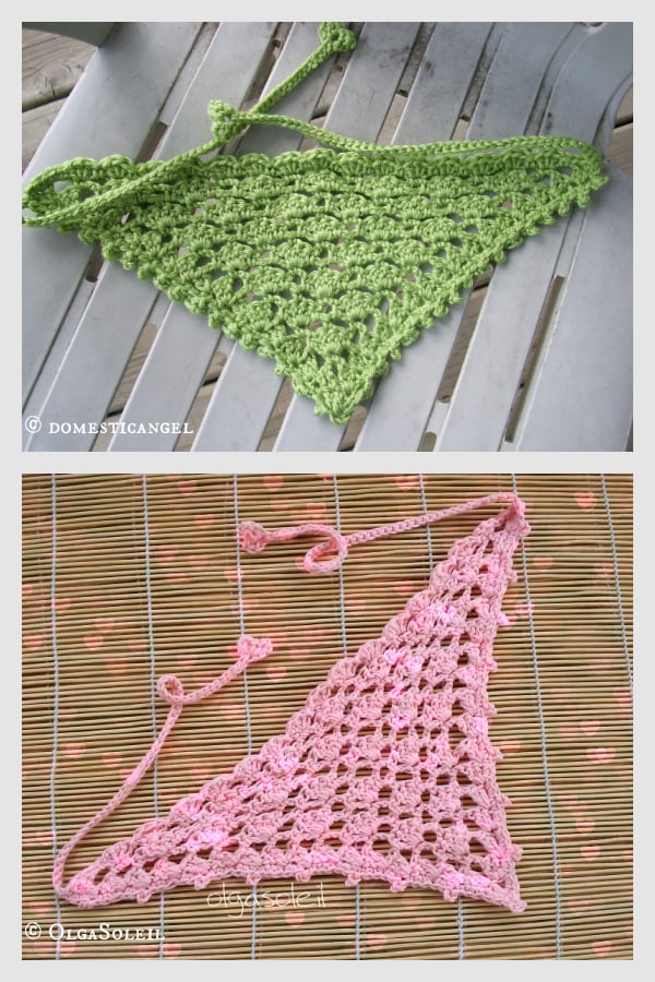 Preppy Kerchief Free Crochet Pattern