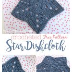 Star Dishcloth Free Crochet Pattern