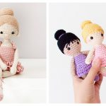 Amigurumi Ballerina Doll Crochet Patterns