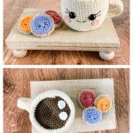 Amigurumi Hot Cocoa and Cookies Free Crochet Pattern