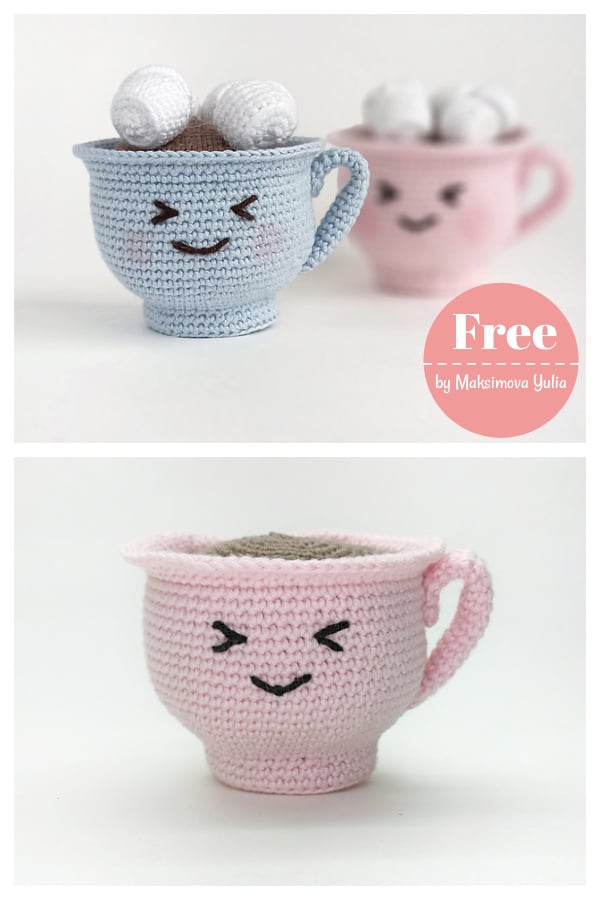Amigurumi Tiny Cup Free Crochet Pattern