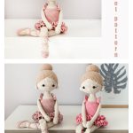 Amigurumi Ballerina Doll Crochet Pattern