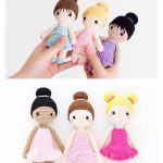 Amigurumi Ballerina Doll Crochet Patterns