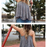 Boho Style Circle Swing Tank Top Crochet Pattern