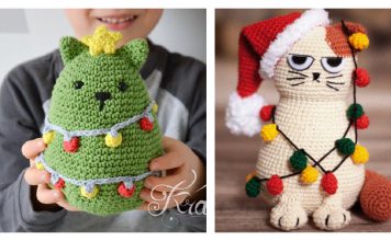 Christmas Cat Crochet Patterns