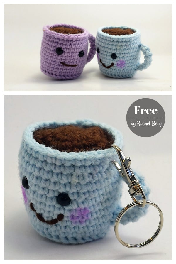 Coffee Cup Amigurumi Free Crochet Pattern