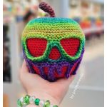 Crochet Poison Apple Amigurumi