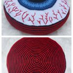 Eyeball Pillow Crochet Pattern