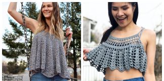 Fashion Circle Swing Tank Top Crochet Patterns