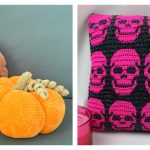 Halloween Pillow Crochet Patterns