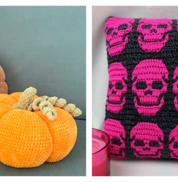 Halloween Pillow Crochet Patterns