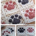 How to Join Paw Print Motifs Video Tutorial