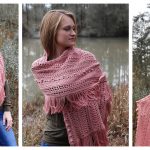 Sampler Shawl Free Crochet Pattern