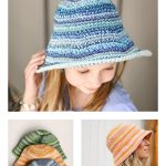Scrappy Bucket Hat Free Crochet Pattern