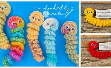 Worry Worm Free Crochet Pattern