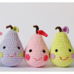 10+ Amigurumi Pears Crochet Patterns
