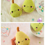 Amigurumi Pear Free Crochet Pattern