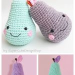 Amigurumi Pears Crochet Pattern