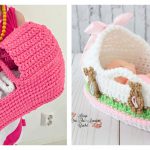 Baby Moses Basket Crochet Patterns