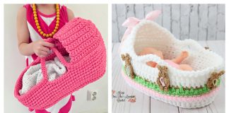 Baby Moses Basket Crochet Patterns