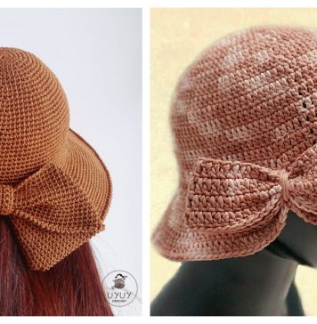 Bow Hat Crochet Patterns