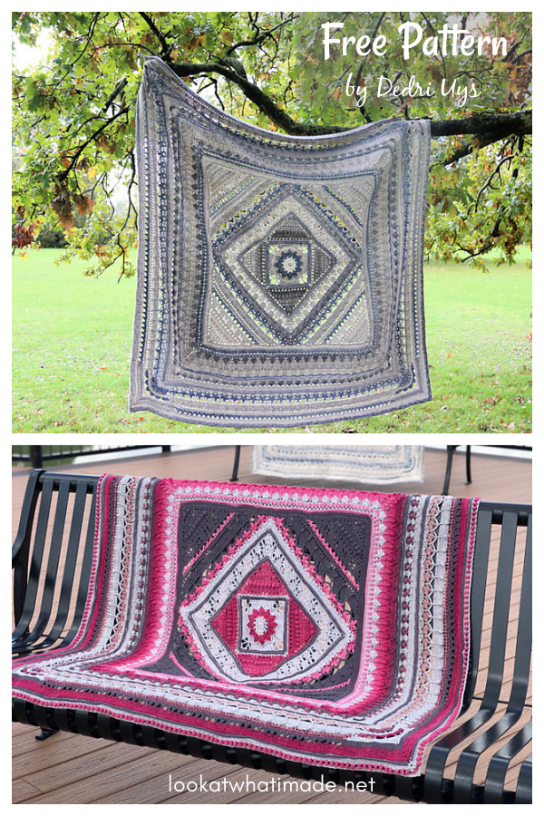 Charlotte's Universe Blanket Free Crochet Pattern