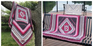 Charlotte's Universe Blanket Free Crochet Pattern