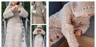 Cozy Couch Cardigan Crochet Pattern