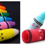 Crayon Amigurumi Free Crochet Pattern