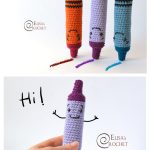 Crayon Free Crochet Pattern