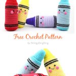 Crayons Amigurumi Free Crochet Pattern