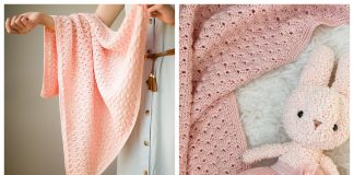 Dainty Shells Baby Blanket Free Crochet Pattern