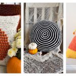 Halloween Pillow Free Crochet Pattern