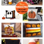 Halloween Pillow Free Crochet Pattern