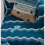 Jumping Dolphins Blanket Crochet Pattern