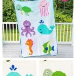 Ocean Animals Blanket Free Crochet Pattern