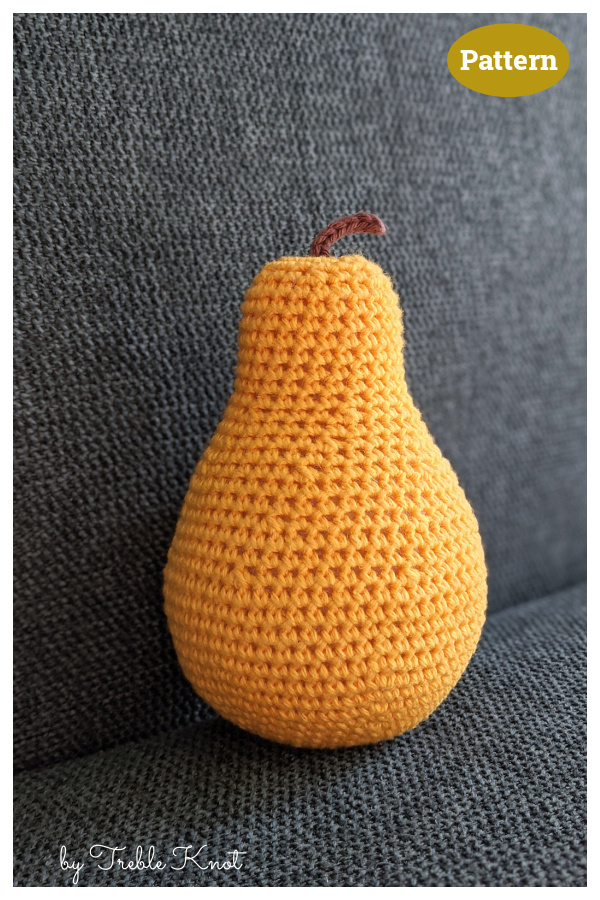 Pear Crochet Pattern