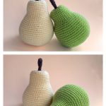 Play Food Amigurumi Pear Free Crochet Pattern