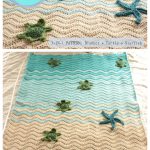 Sea Turtle Blanket Crochet Pattern