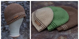 Simple Beanie Hat Free Crochet Pattern