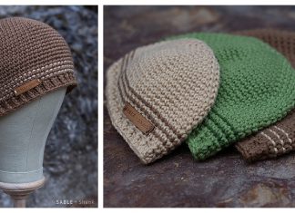 Simple Beanie Hat Free Crochet Pattern