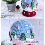 Snow Globe Amigurumi Free Crochet Pattern