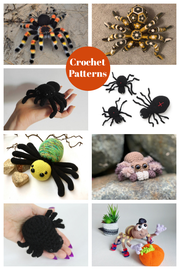 Spider Amigurumi Crochet Patterns 